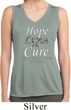 Hope Love Cure Carcinoid Cancer Ladies Dry Wicking Sleeveless Shirt