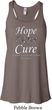Hope Love Cure Carcinoid Cancer Ladies Flowy Racerback