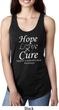 Hope Love Cure Carcinoid Cancer Ladies Ideal Racerback