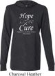 Hope Love Cure Carcinoid Cancer Lightweight Hoodie