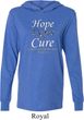 Hope Love Cure Carcinoid Cancer Lightweight Hoodie