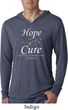 Hope Love Cure Carcinoid Cancer Lightweight Hoodie Tee