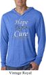 Hope Love Cure Carcinoid Cancer Lightweight Hoodie Tee