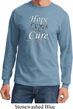 Hope Love Cure Carcinoid Cancer Long Sleeve