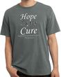 Hope Love Cure Carcinoid Cancer Pigment Dyed Shirt