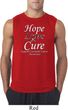 Hope Love Cure Carcinoid Cancer Sleeveless Shirt