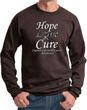 Hope Love Cure Carcinoid Cancer Sweatshirt