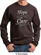 Hope Love Cure Carcinoid Cancer Sweatshirt