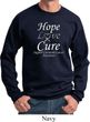 Hope Love Cure Carcinoid Cancer Sweatshirt