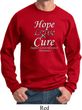 Hope Love Cure Carcinoid Cancer Sweatshirt