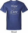 Hope Love Cure Carcinoid Cancer Tall Shirt