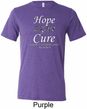 Hope Love Cure Carcinoid Cancer Tri Blend Tee