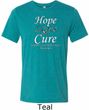 Hope Love Cure Carcinoid Cancer Tri Blend Tee