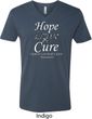 Hope Love Cure Carcinoid Cancer V-neck