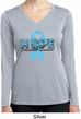 Hope Prostate Cancer Ladies Dry Wicking Long Sleeve Shirt