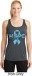 Hope Prostate Cancer Ladies Dry Wicking Racerback Tank Top