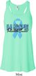 Hope Prostate Cancer Ladies Flowy Racerback Tanktop