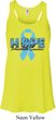 Hope Prostate Cancer Ladies Flowy Racerback Tanktop
