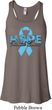 Hope Prostate Cancer Ladies Flowy Racerback Tanktop