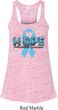 Hope Prostate Cancer Ladies Flowy Racerback Tanktop