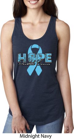 Hope Prostate Cancer Ladies Ideal Tank Top