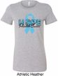 Hope Prostate Cancer Ladies Longer Length Shirt