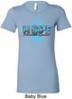 Hope Prostate Cancer Ladies Longer Length Shirt