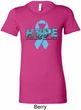 Hope Prostate Cancer Ladies Longer Length Shirt