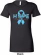 Hope Prostate Cancer Ladies Longer Length Shirt