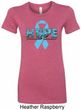 Hope Prostate Cancer Ladies Longer Length Shirt