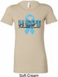 Hope Prostate Cancer Ladies Longer Length Shirt