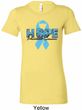 Hope Prostate Cancer Ladies Longer Length Shirt