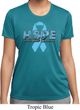 Hope Prostate Cancer Ladies Moisture Wicking Shirt
