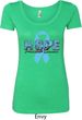 Hope Prostate Cancer Ladies Scoop Neck Shirt