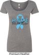 Hope Prostate Cancer Ladies Scoop Neck Shirt