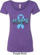 Hope Prostate Cancer Ladies Scoop Neck Shirt