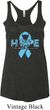 Hope Prostate Cancer Ladies Tri Blend Racerback Tank Top