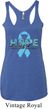 Hope Prostate Cancer Ladies Tri Blend Racerback Tank Top