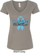 Hope Prostate Cancer Ladies V-Neck Shirt