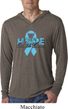Hope Prostate Cancer Lightweight Hoodie Shirt