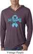 Hope Prostate Cancer Lightweight Hoodie Shirt