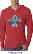 Hope Prostate Cancer Lightweight Hoodie Shirt