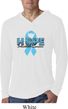 Hope Prostate Cancer Lightweight Hoodie Shirt