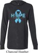Hope Prostate Cancer Lightweight Hoodie Tee