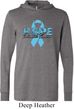 Hope Prostate Cancer Lightweight Hoodie Tee