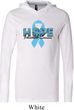 Hope Prostate Cancer Lightweight Hoodie Tee