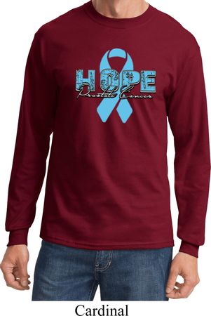 Hope Prostate Cancer Long Sleeve Shirt