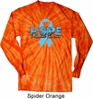 Hope Prostate Cancer Long Sleeve Tie Dye Shirt