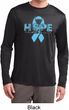 Hope Prostate Cancer Mens Dry Wicking Long Sleeve Shirt