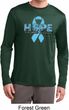 Hope Prostate Cancer Mens Dry Wicking Long Sleeve Shirt